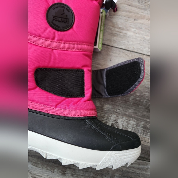 Pajar Made In Italy Fuchsia Little Girl's Snow Boots - size 2Y - Picture 7 of 13